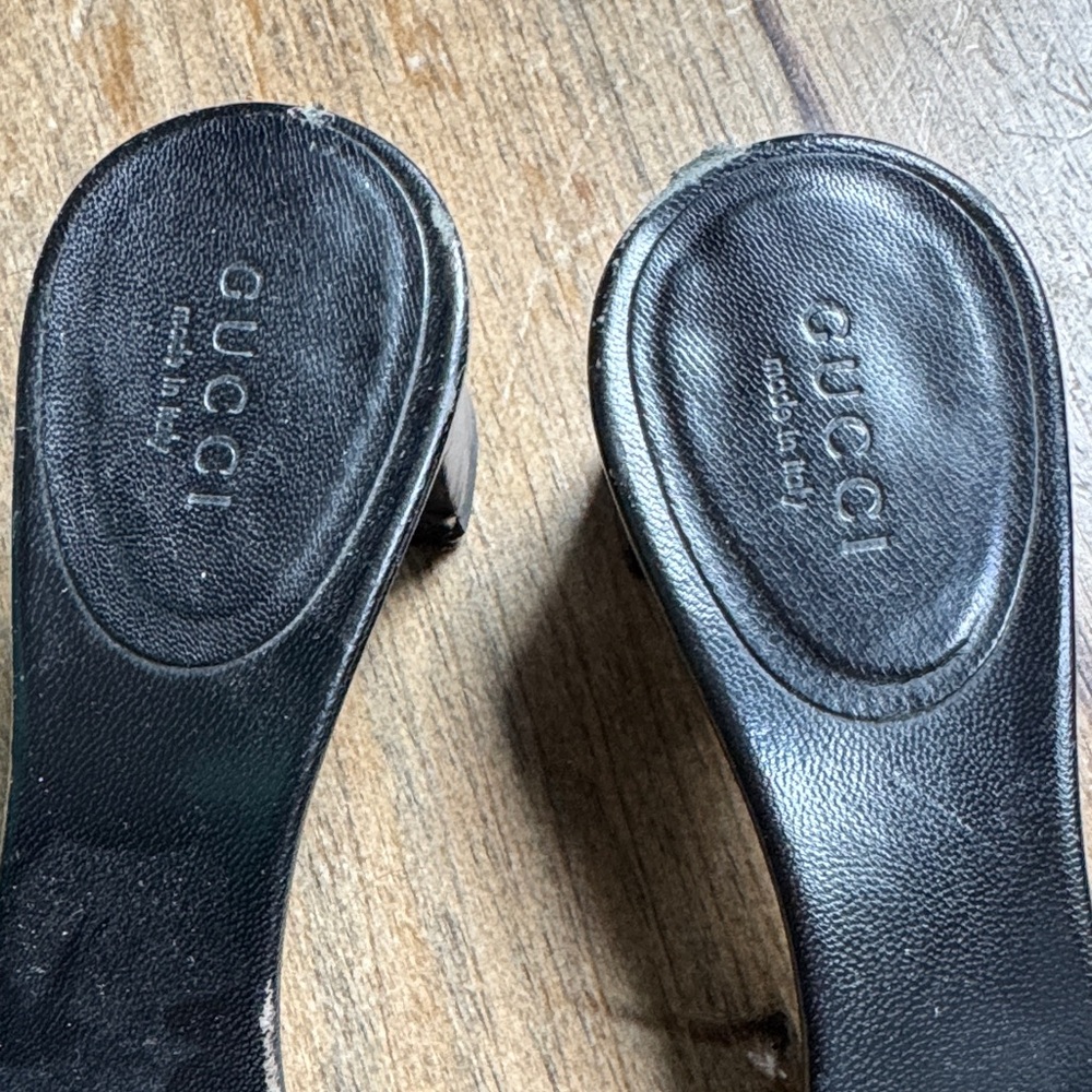 Gucci Black Women's Mules - Picture 2 of 6